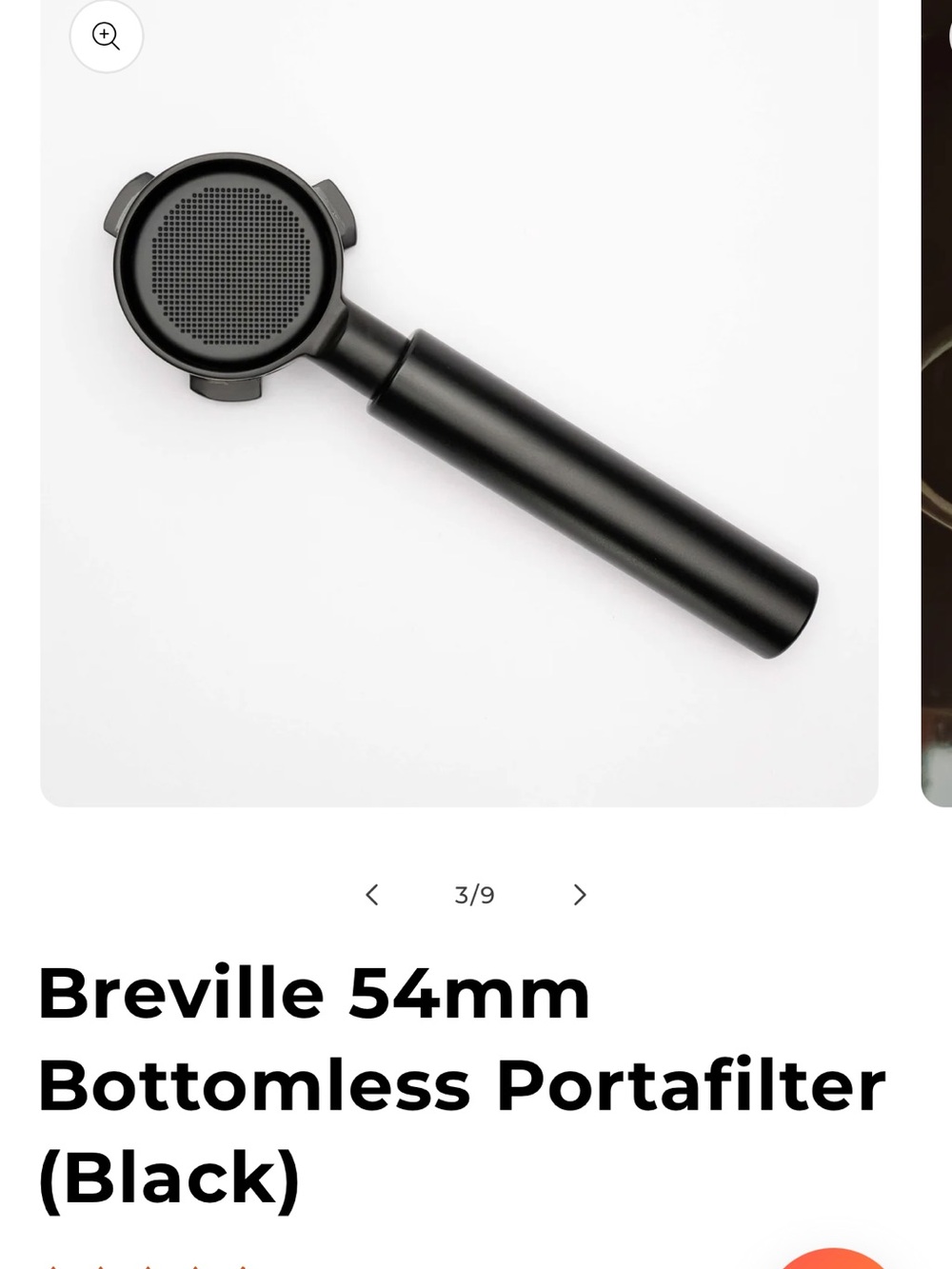 HyperGrind Breville 54mm Bottomless Portafilter New - Picture 5 of 6